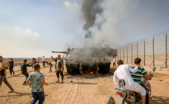 מחבלי חמאס בשביעי לעשירי