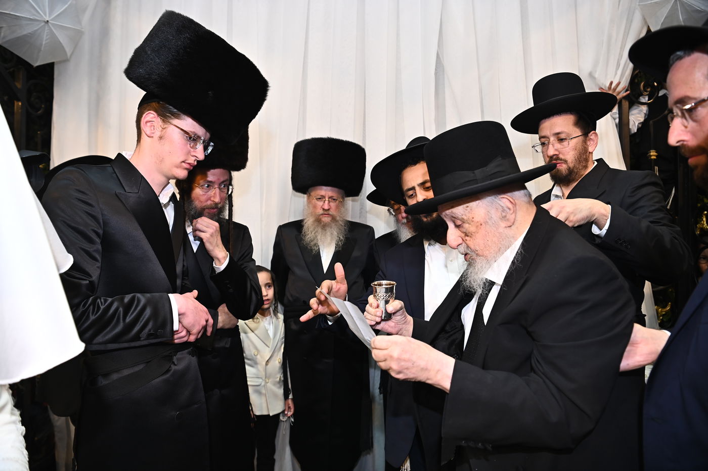 שמחת נישואי בן הרב חיים אהרן קאופמן 