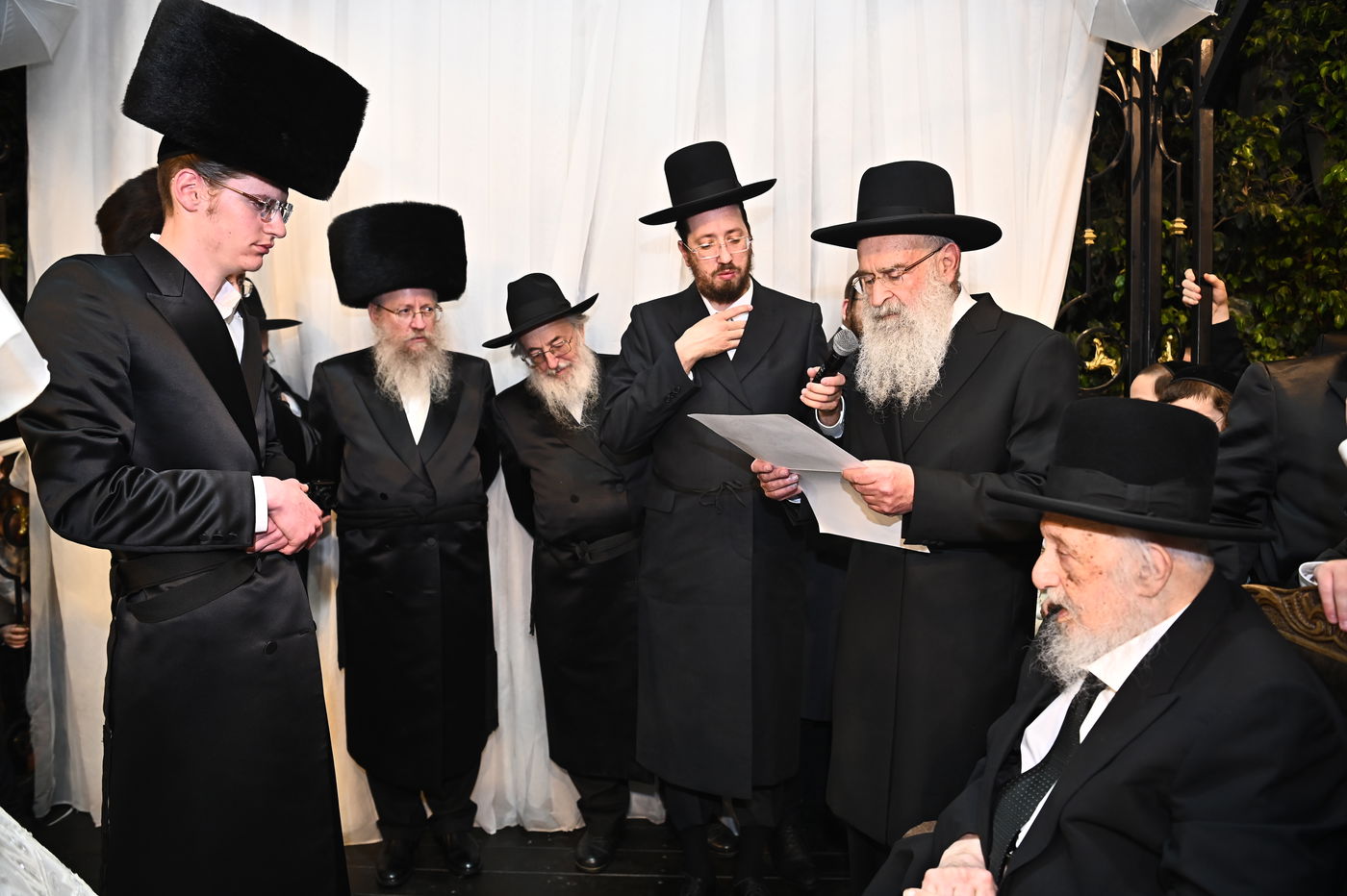 שמחת נישואי בן הרב חיים אהרן קאופמן 