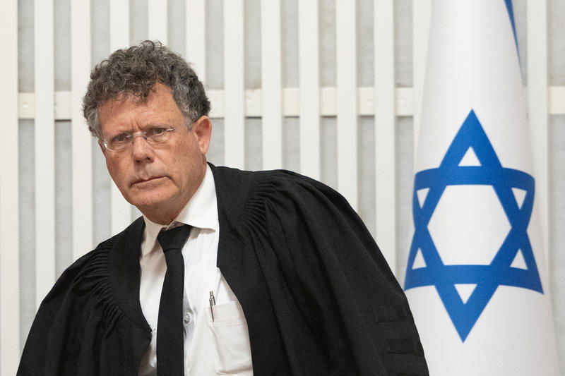 יצחק עמית בבית המשפט, היום