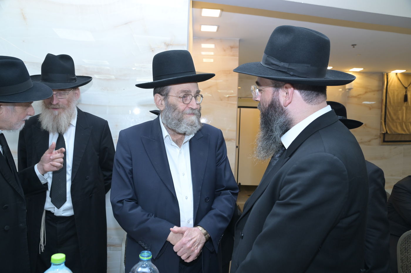 שמחת בר המצווה לנכד הגר"י אדלשטיין והגר"צ רוטנברג