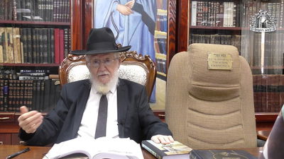 הגר"צ מאזוז בדבריו