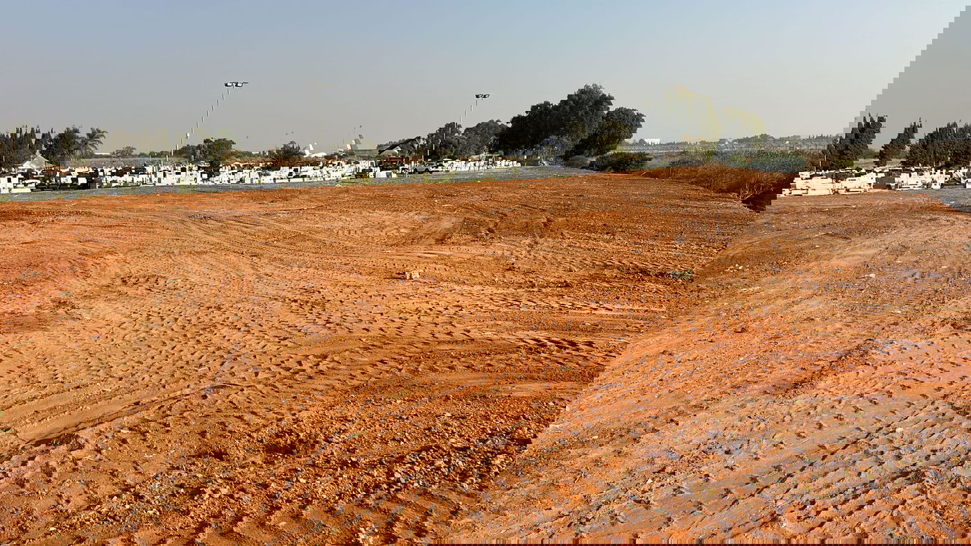 תיעוד מהרחבת בית העלמין