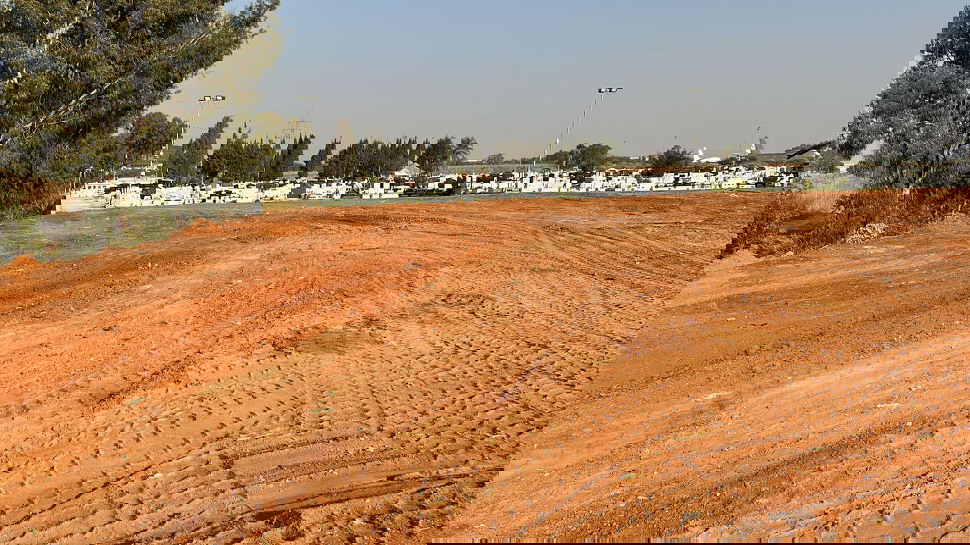 תיעוד מהרחבת בית העלמין