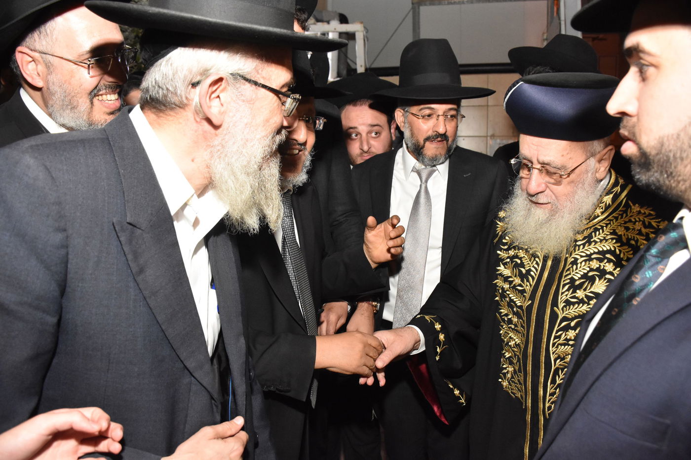 הראשל"צ הגר"י יוסף בביקור בישיבת "אורחות התלמוד"