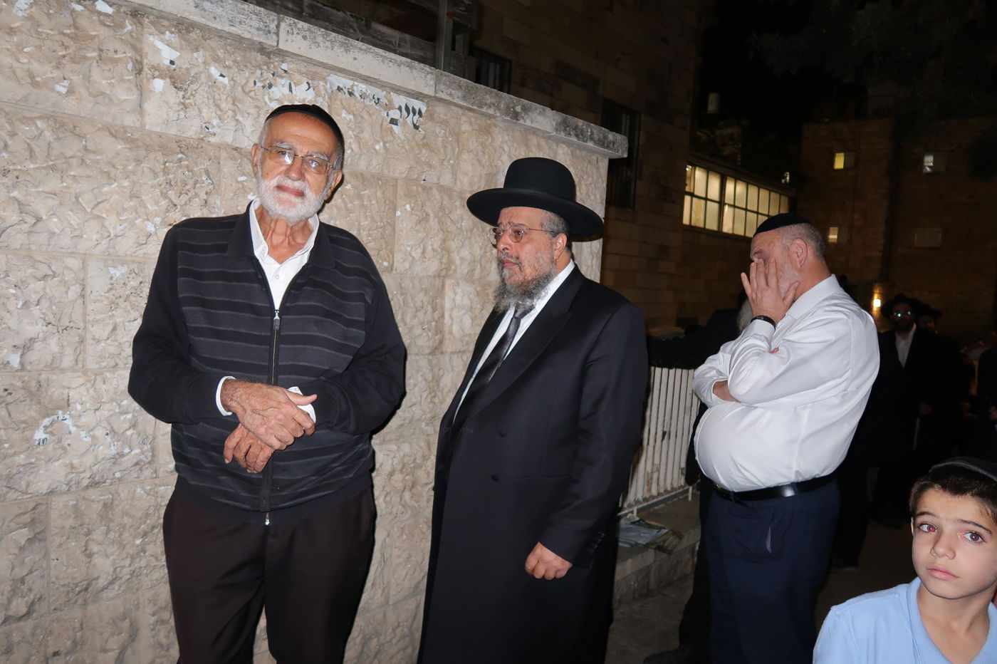 מסע הלויית הגאון רבי שאול צדקה זצ"ל