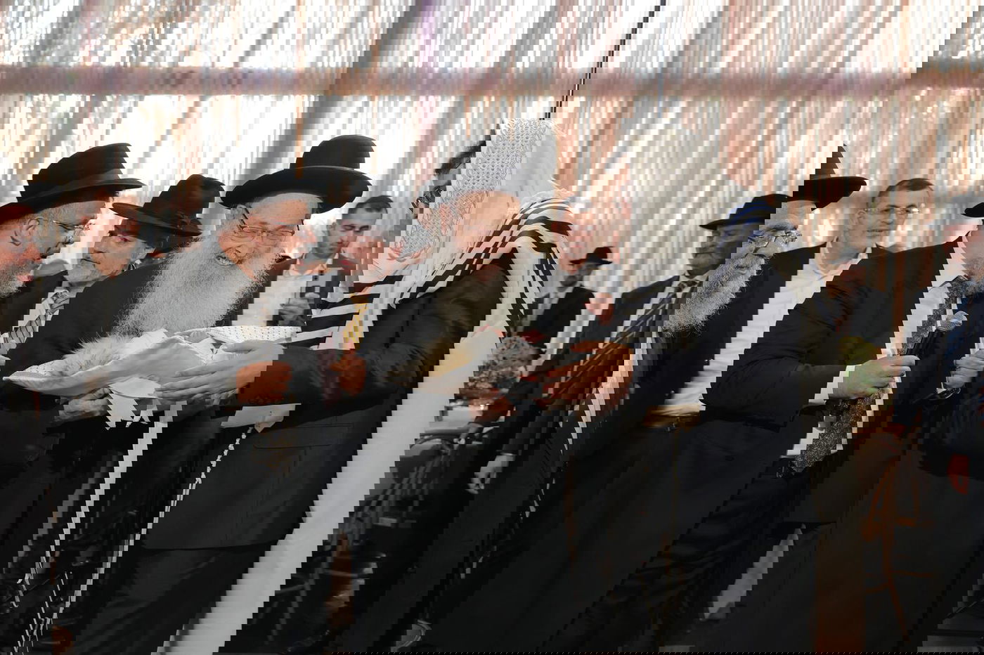 שמחת הברית מילה לנין הגאון רבי משה מאיה