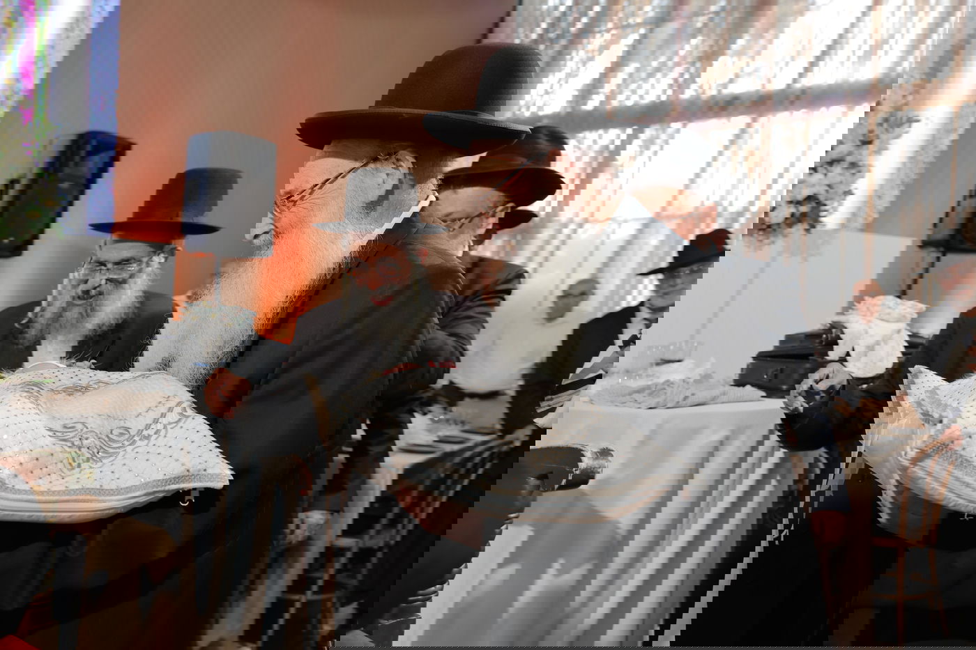 שמחת הברית מילה לנין הגאון רבי משה מאיה