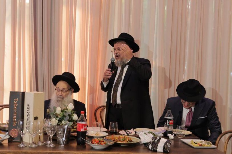 שמחת הברית מילה לנין הגאון רבי משה מאיה