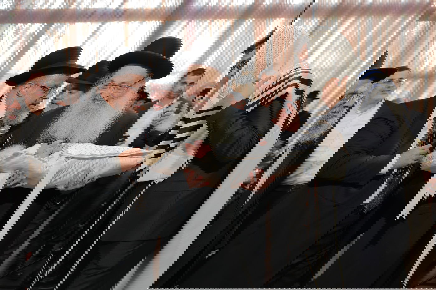 שמחת הברית מילה לנין הגאון רבי משה מאיה