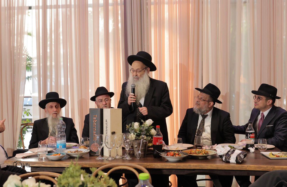 שמחת הברית מילה לנין הגאון רבי משה מאיה