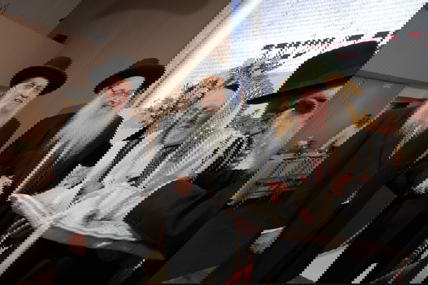 שמחת הברית מילה לנין הגאון רבי משה מאיה