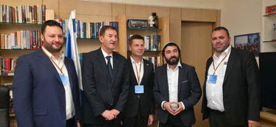 חבר הפרלמנט האוקראיני שתומך בישראל הגיע לביקור מיוחד: זה הנושא עליו דיברו