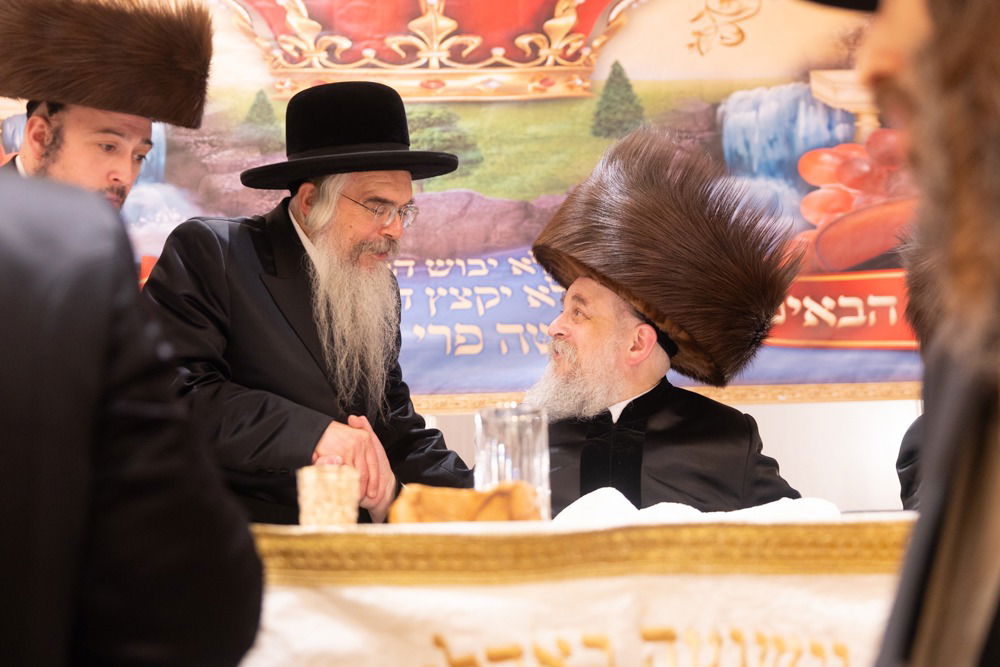 שמחת נישואי בן האדמו"ר מסקווירא ב"פ