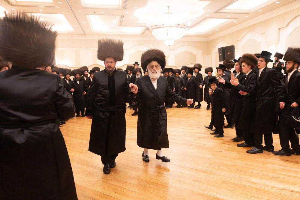 האדמו"ר מויז'ניץ ירושלים בשמחה