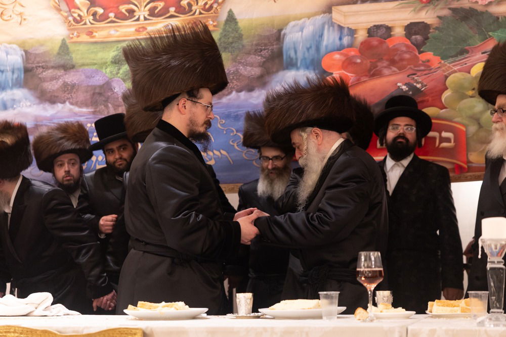 האדמו"ר מטשערנוביל בורו פארק בשמחה