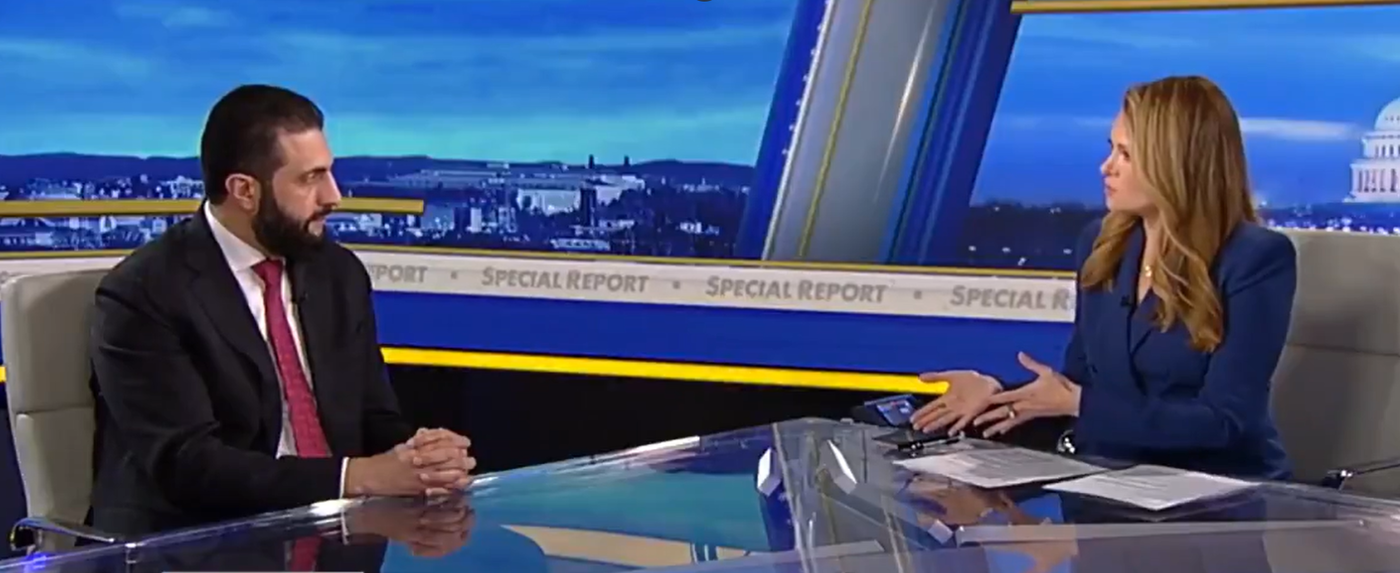 נשיא סוריה ב-Fox News,