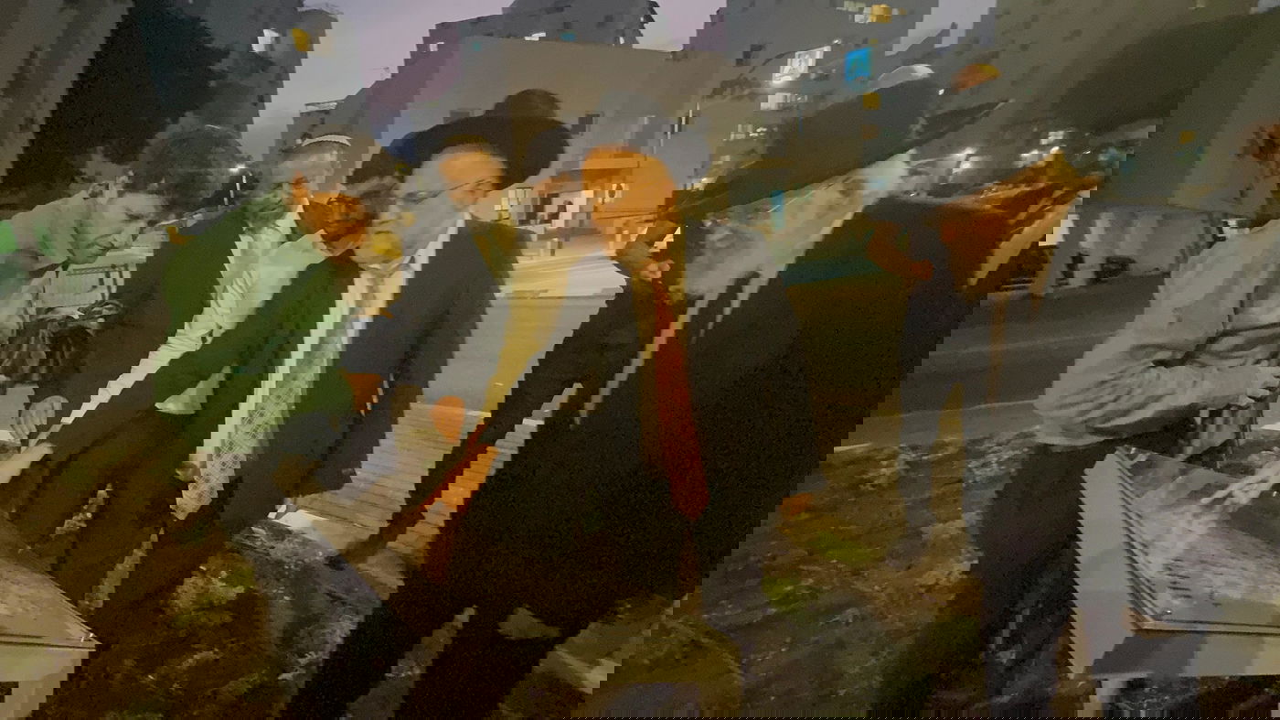 חנוכת כיכר ע"ש 'רבני משפחת מאזוז' בפתח תקווה