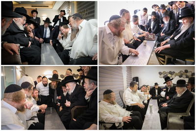 גדולי ישראל וציבור ענק ניחמו את הגאון רבי שלום בער סורוצקין | תיעוד ענק