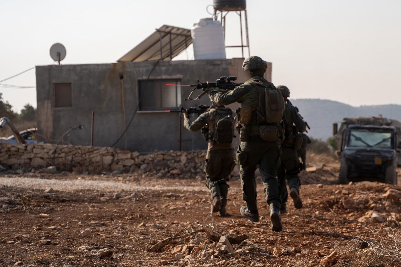 פעילות כוחות היבשה בתרגיל הדו-אוגדתי בפיקוד המרכז