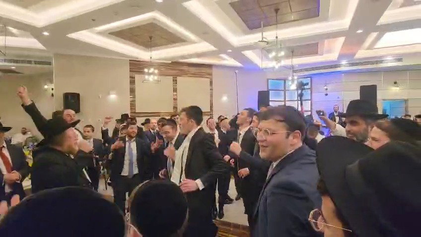 הריקוד של הגרש"ב סורוצקין בחתונה