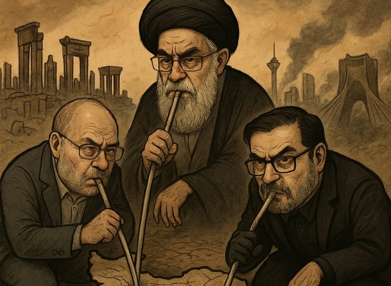 בכירי טהרן שותים את היובש