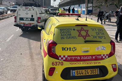 זירת האירוע בלוד