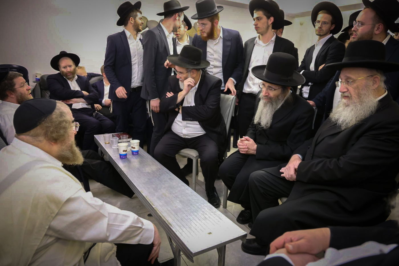 ניחום אבלים אצל הגרש"ב סורוצקין