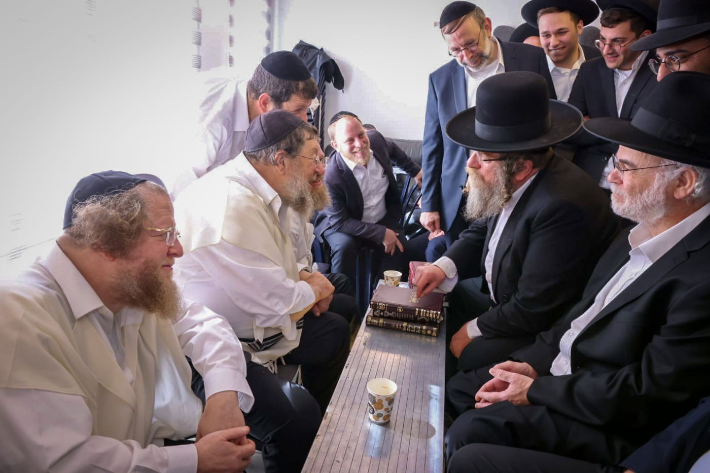 ניחום אבלים אצל הגרש"ב סורוצקין