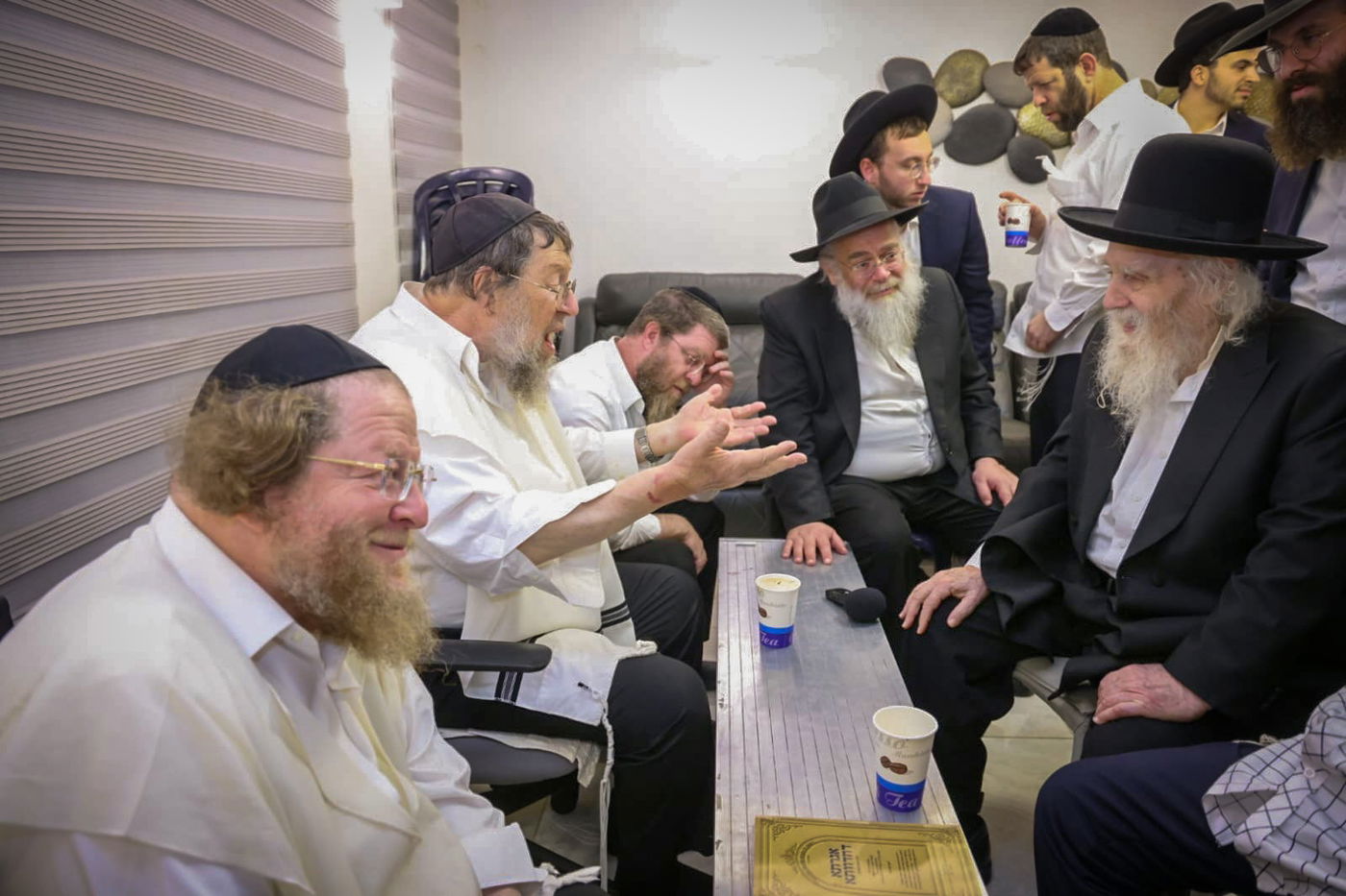 ניחום אבלים אצל הגרש"ב סורוצקין