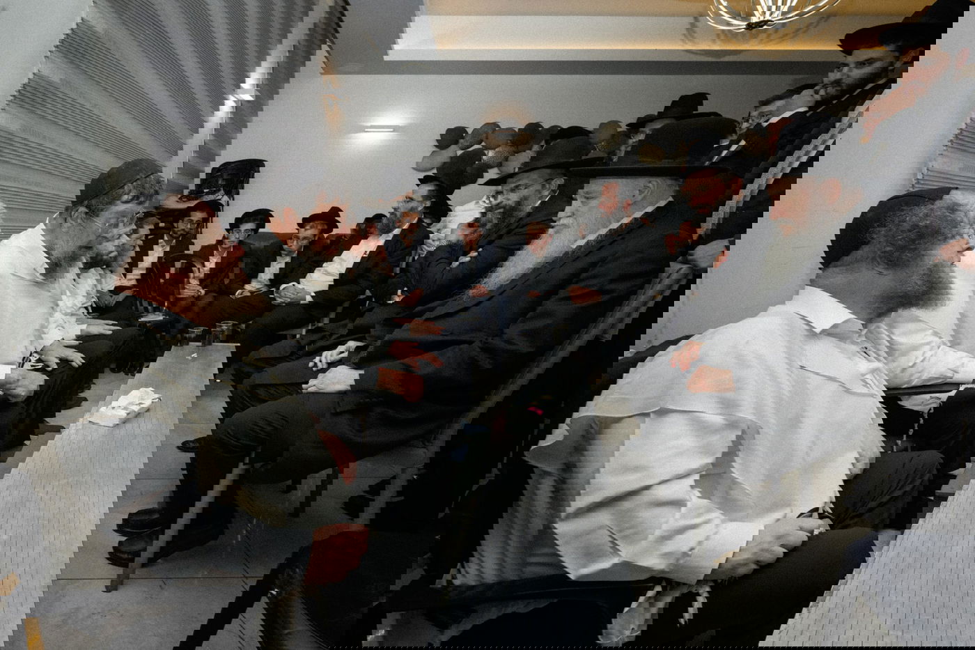 ניחום אבלים אצל הגרש"ב סורוצקין