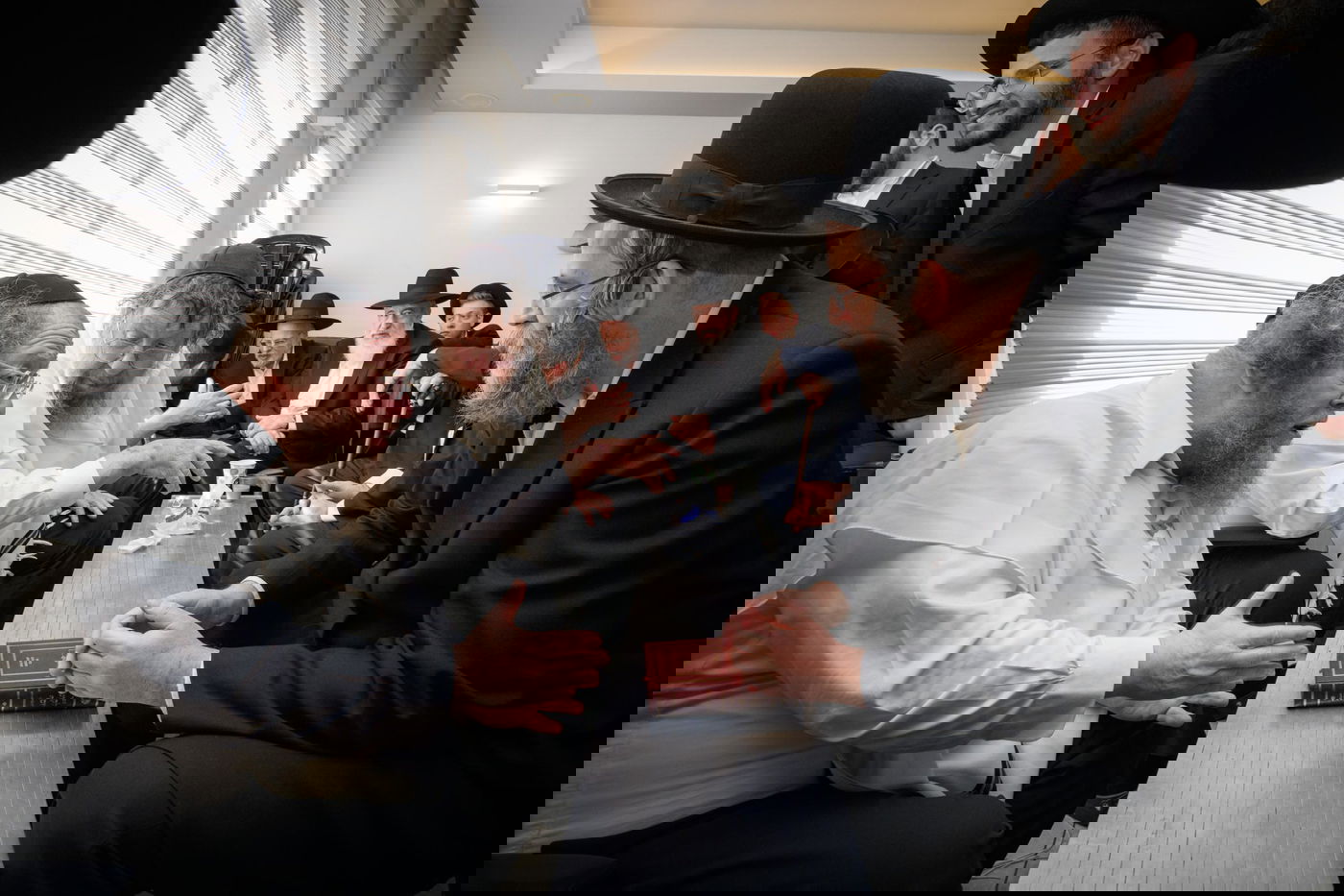 ניחום אבלים אצל הגרש"ב סורוצקין