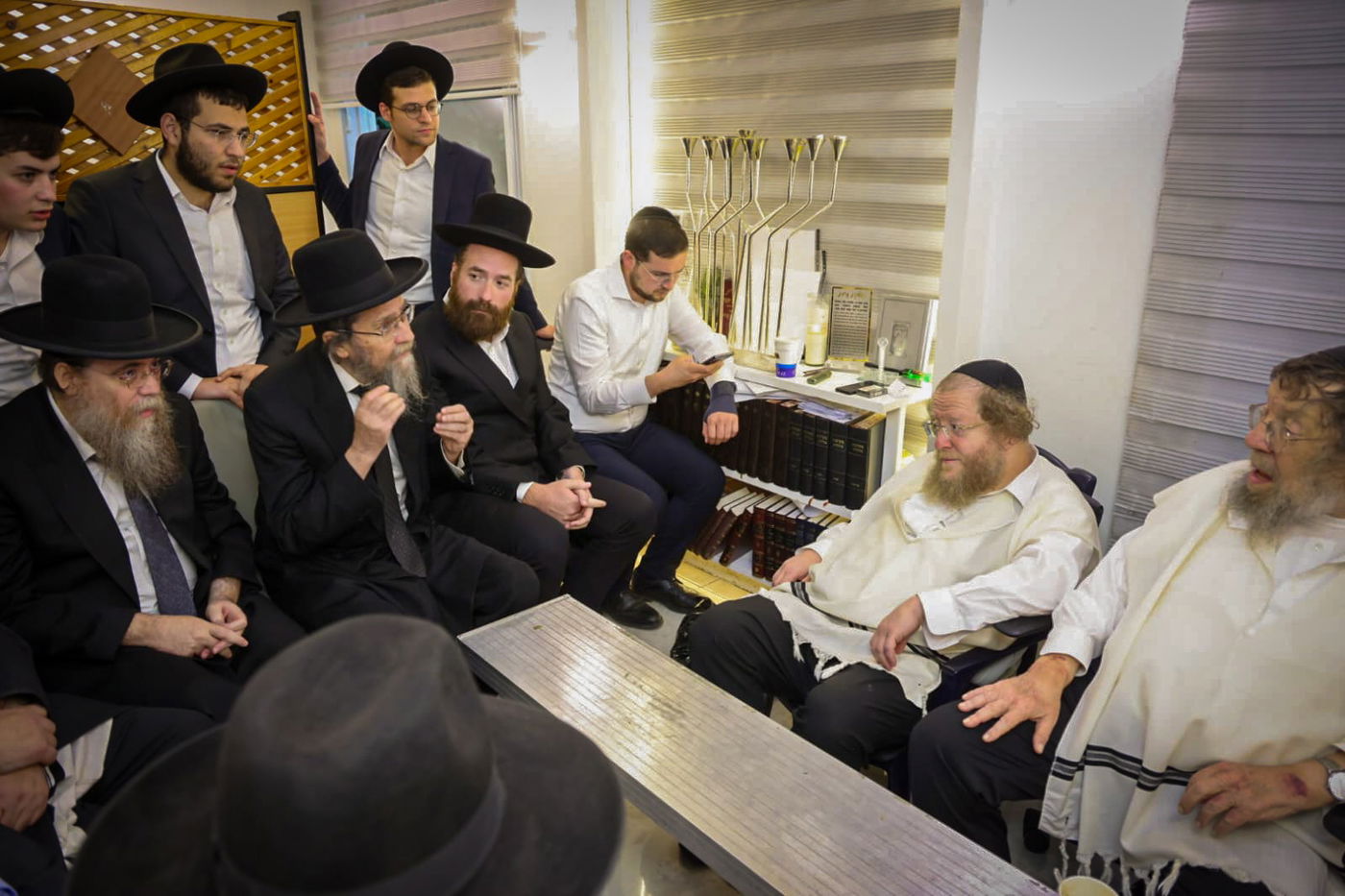 ניחום אבלים אצל הגרש"ב סורוצקין