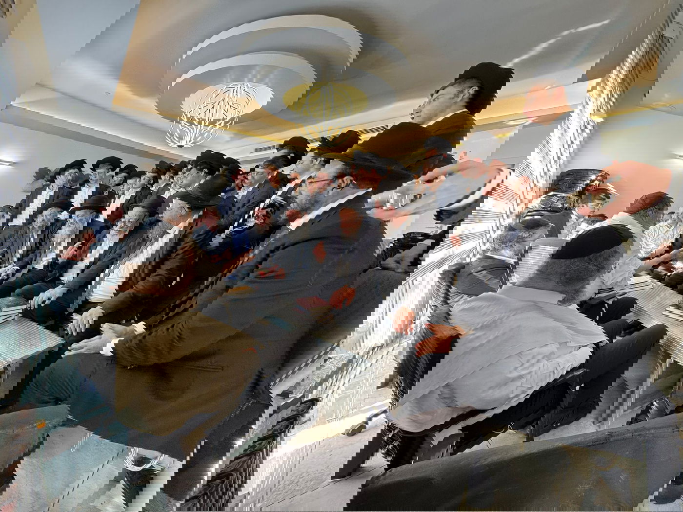 ניחום אבלים אצל הגרש"ב סורוצקין