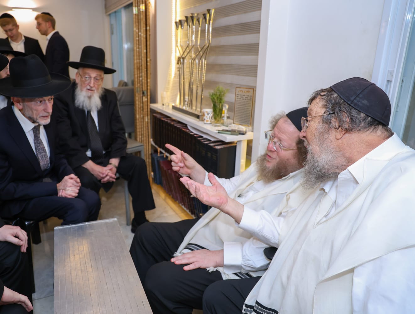 ניחום אבלים אצל הגרש"ב סורוצקין