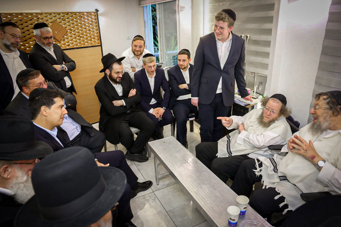 ניחום אבלים אצל הגרש"ב סורוצקין