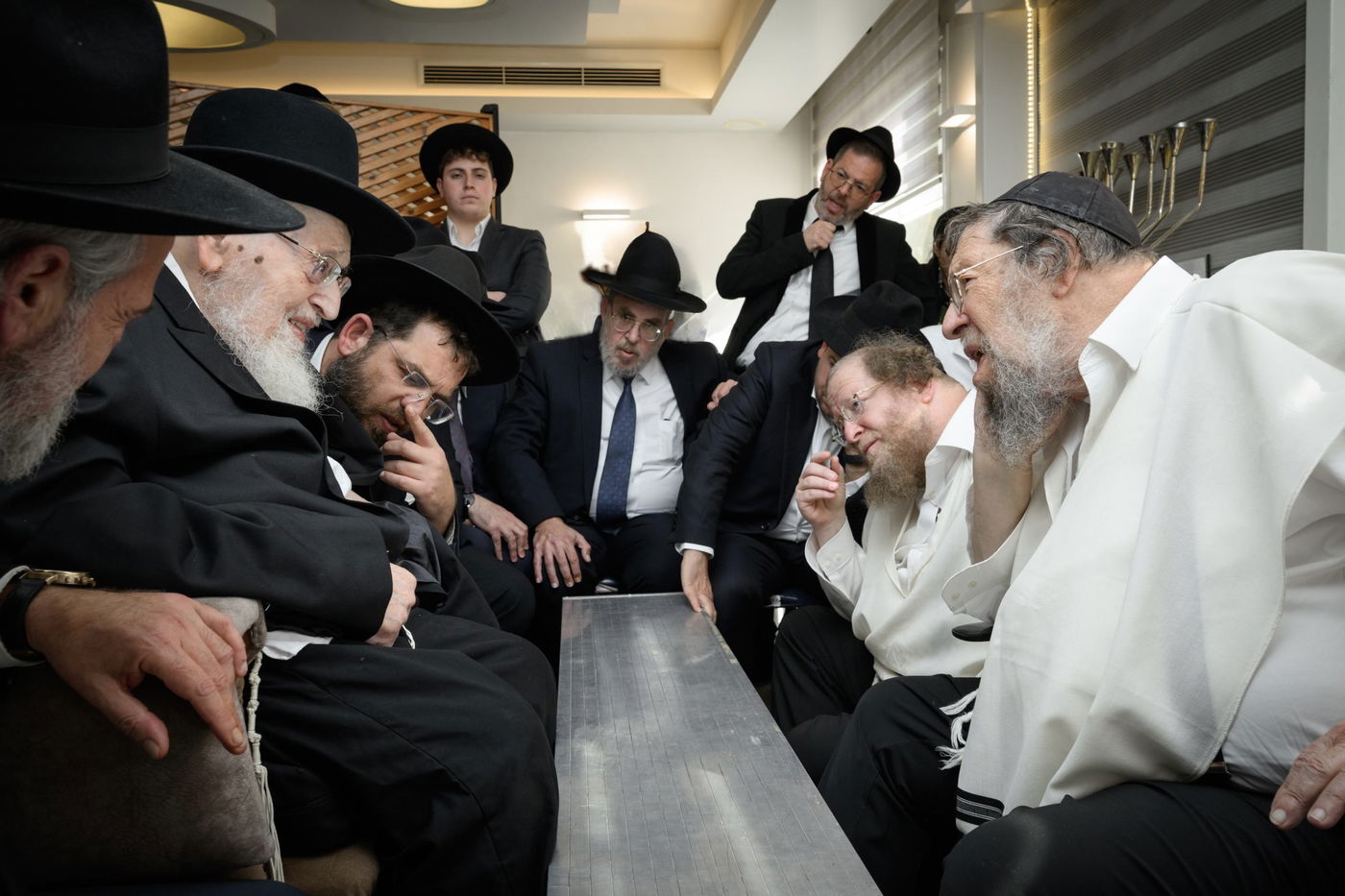 ניחום אבלים אצל הגרש"ב סורוצקין