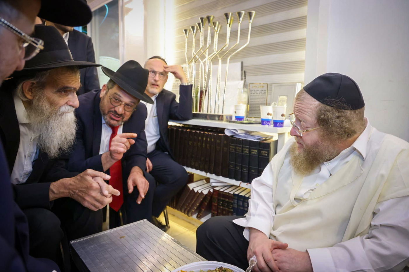 ניחום אבלים אצל הגרש"ב סורוצקין