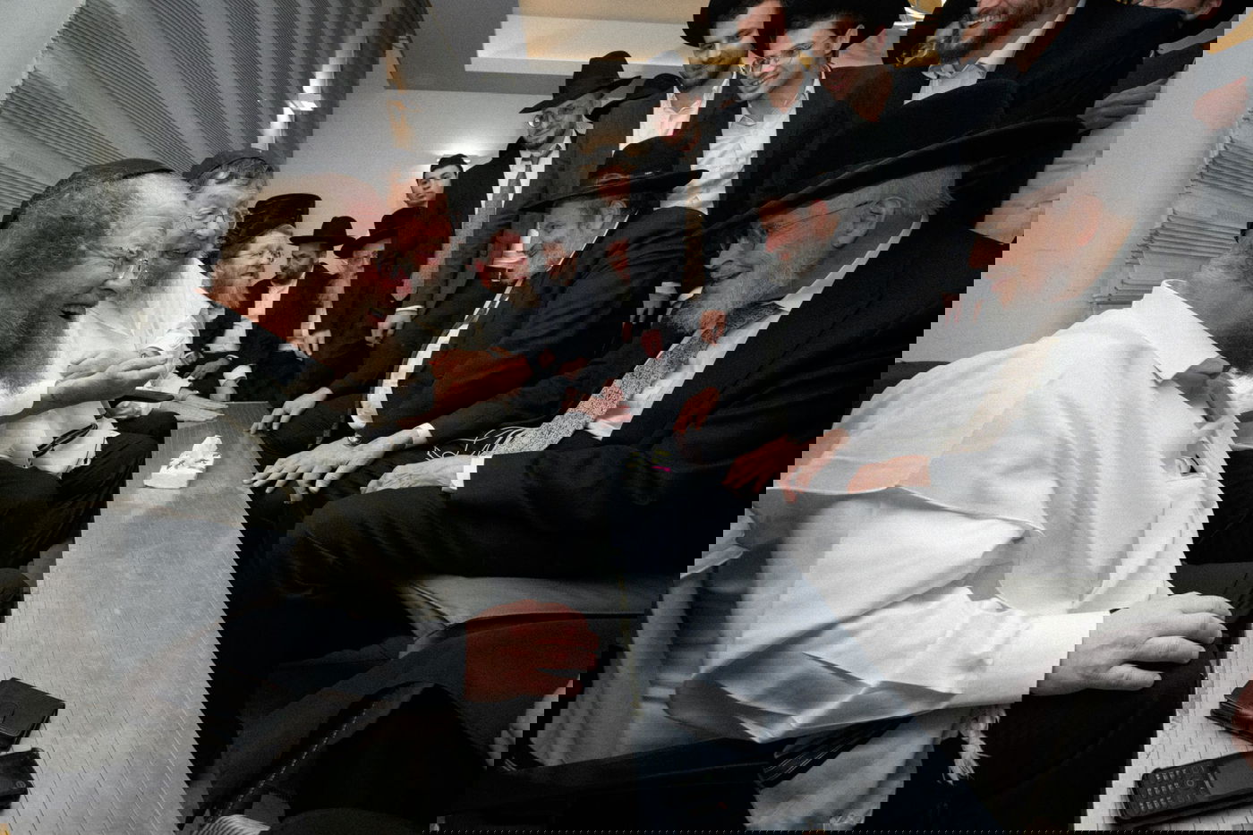 ניחום אבלים אצל הגרש"ב סורוצקין