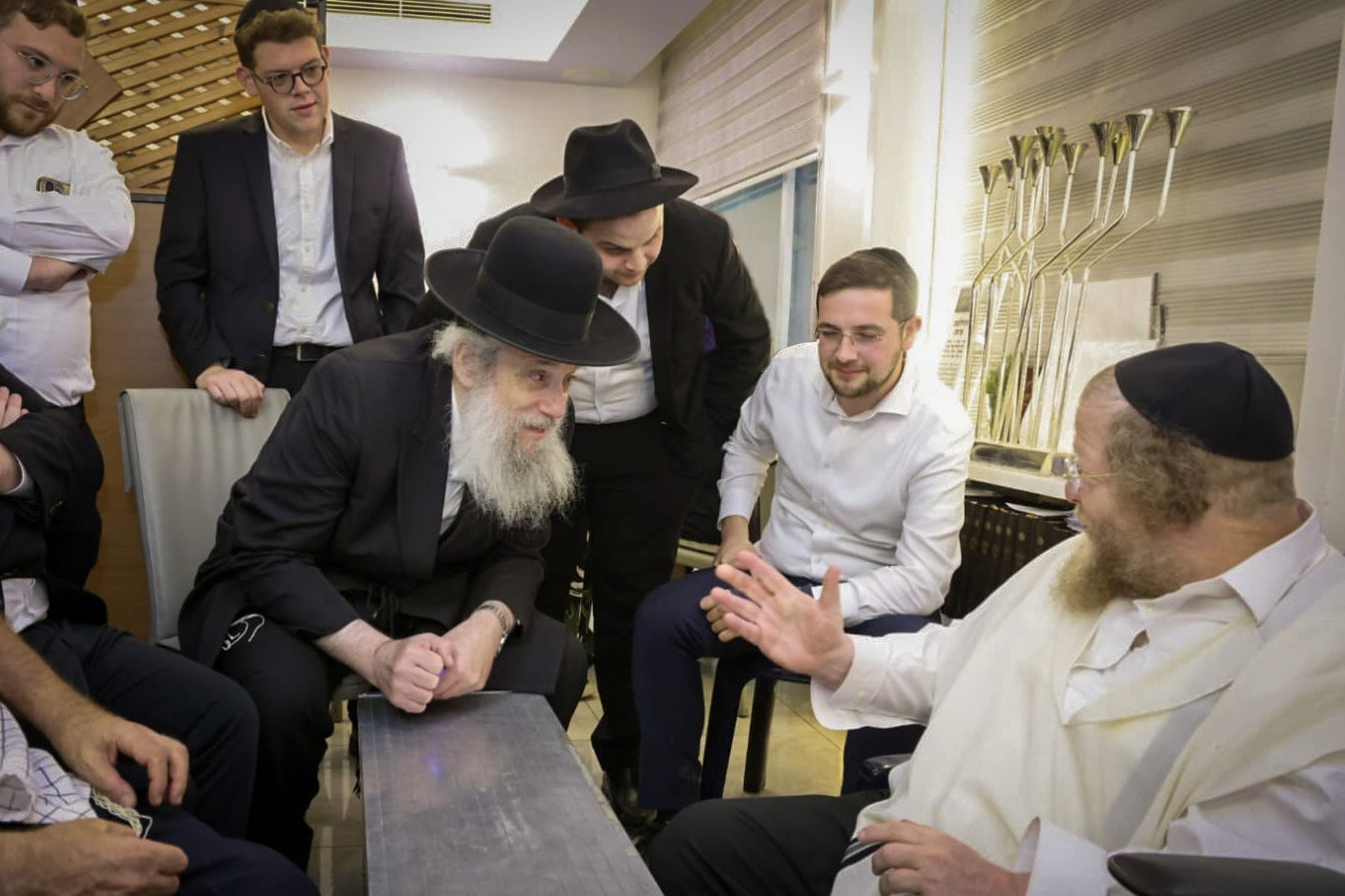 ניחום אבלים אצל הגרש"ב סורוצקין