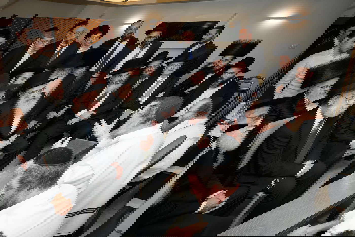 ניחום אבלים אצל הגרש"ב סורוצקין