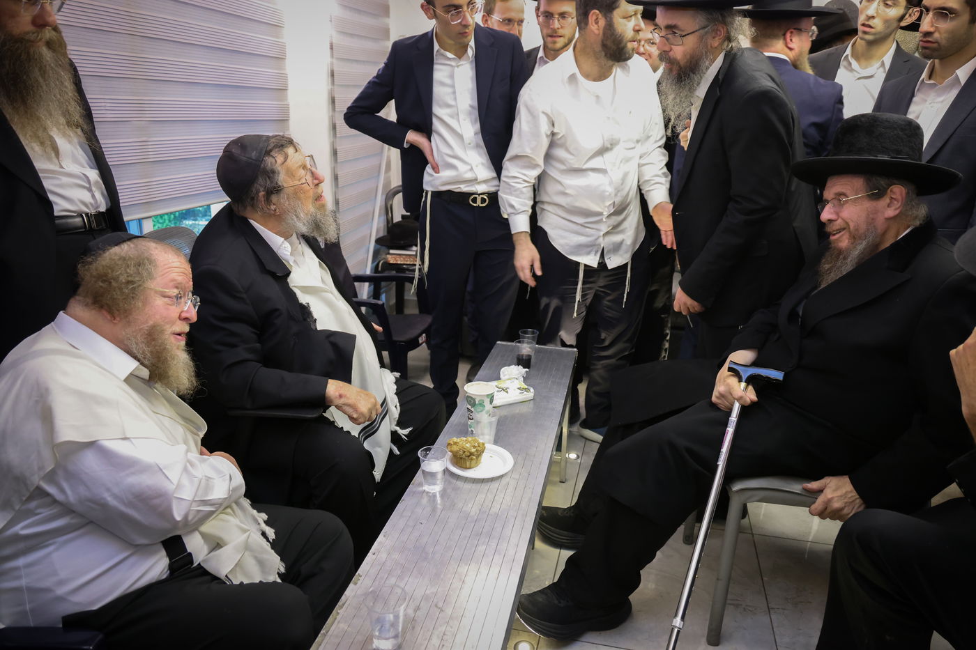 ניחום אבלים אצל הגרש"ב סורוצקין