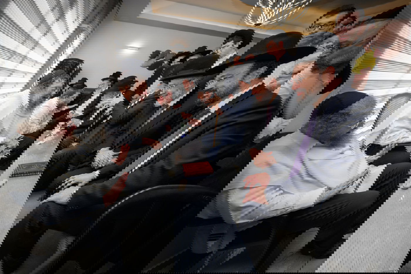 ניחום אבלים אצל הגרש"ב סורוצקין