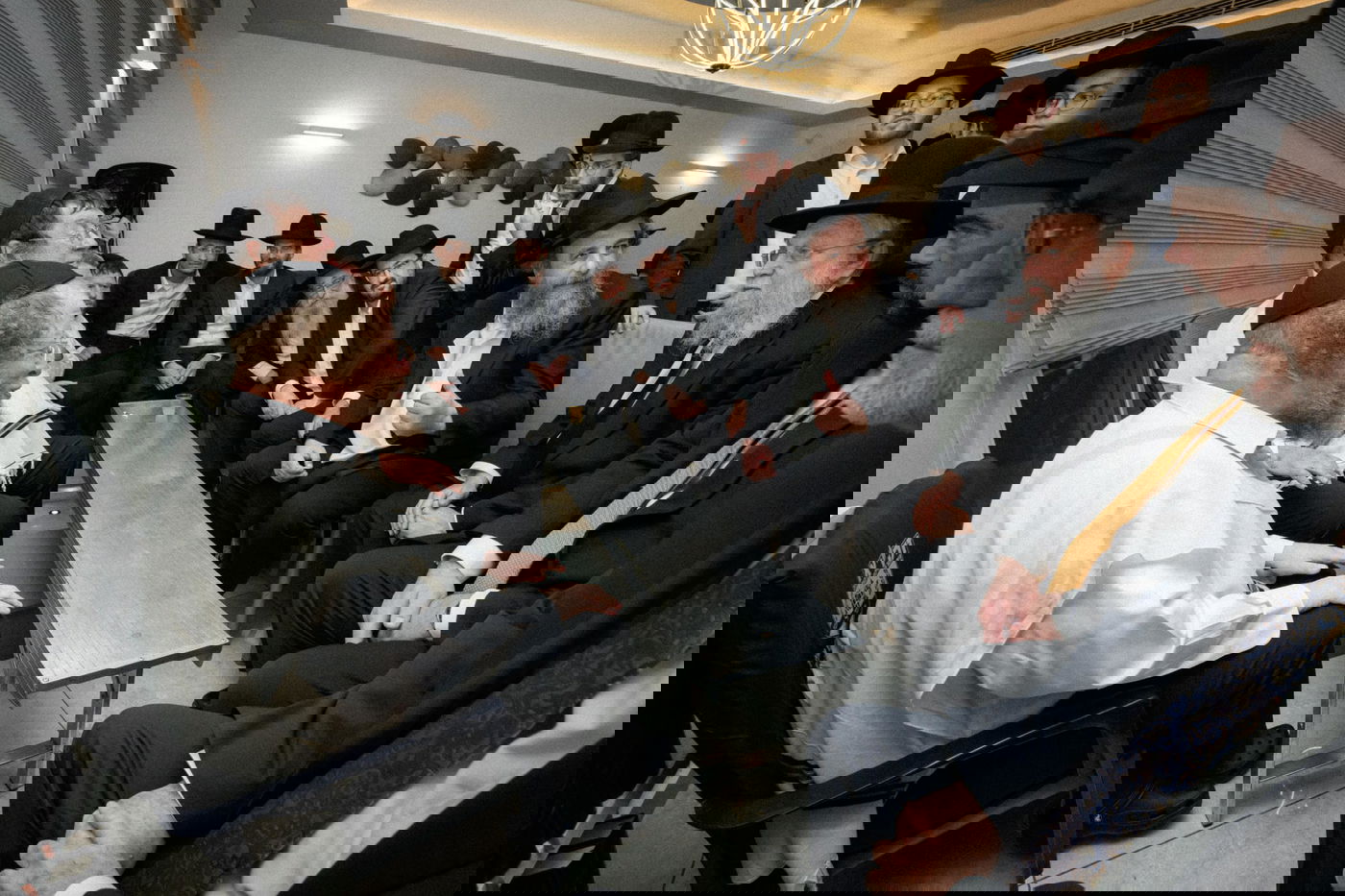 ניחום אבלים אצל הגרש"ב סורוצקין