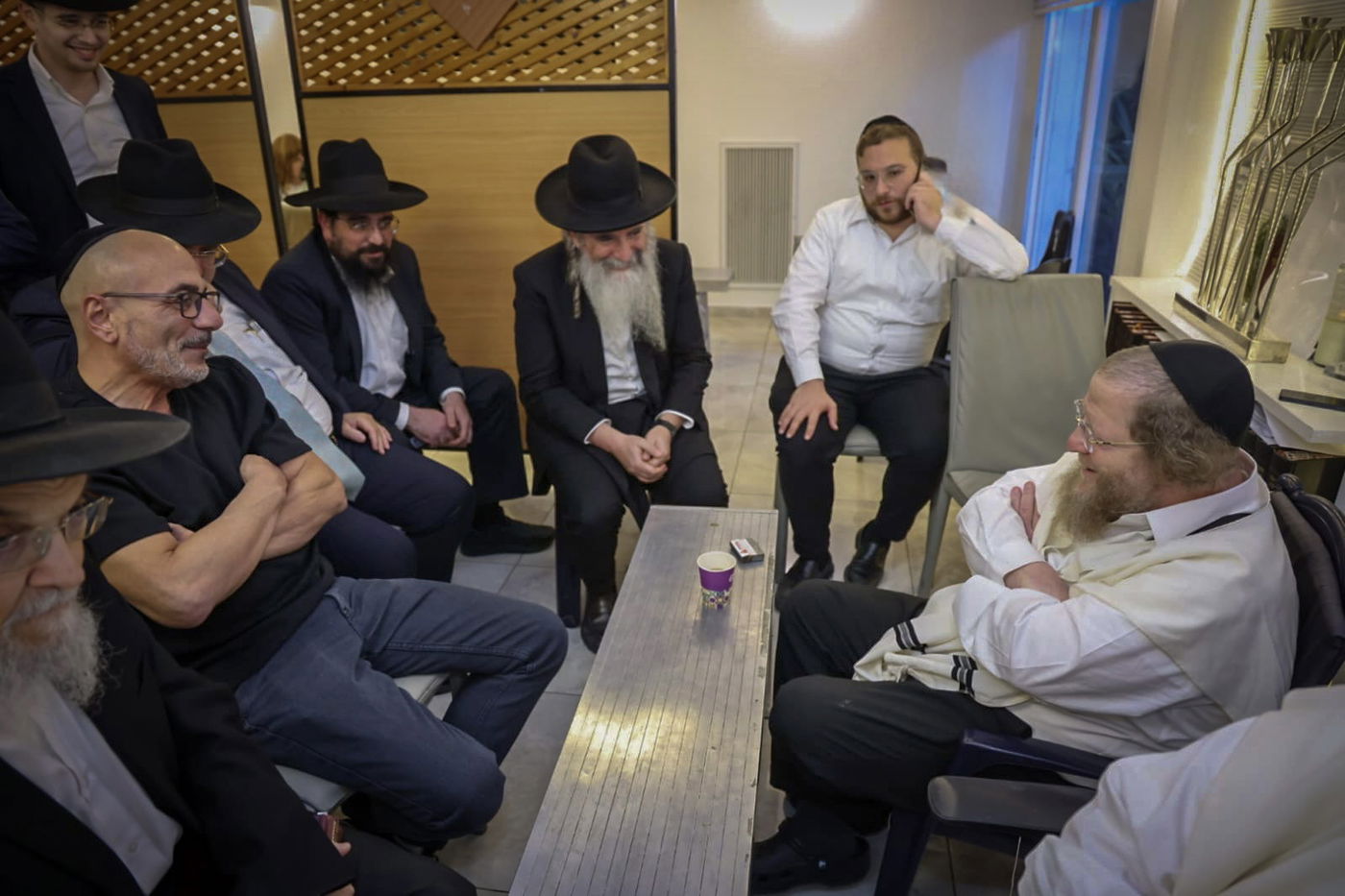 ניחום אבלים אצל הגרש"ב סורוצקין