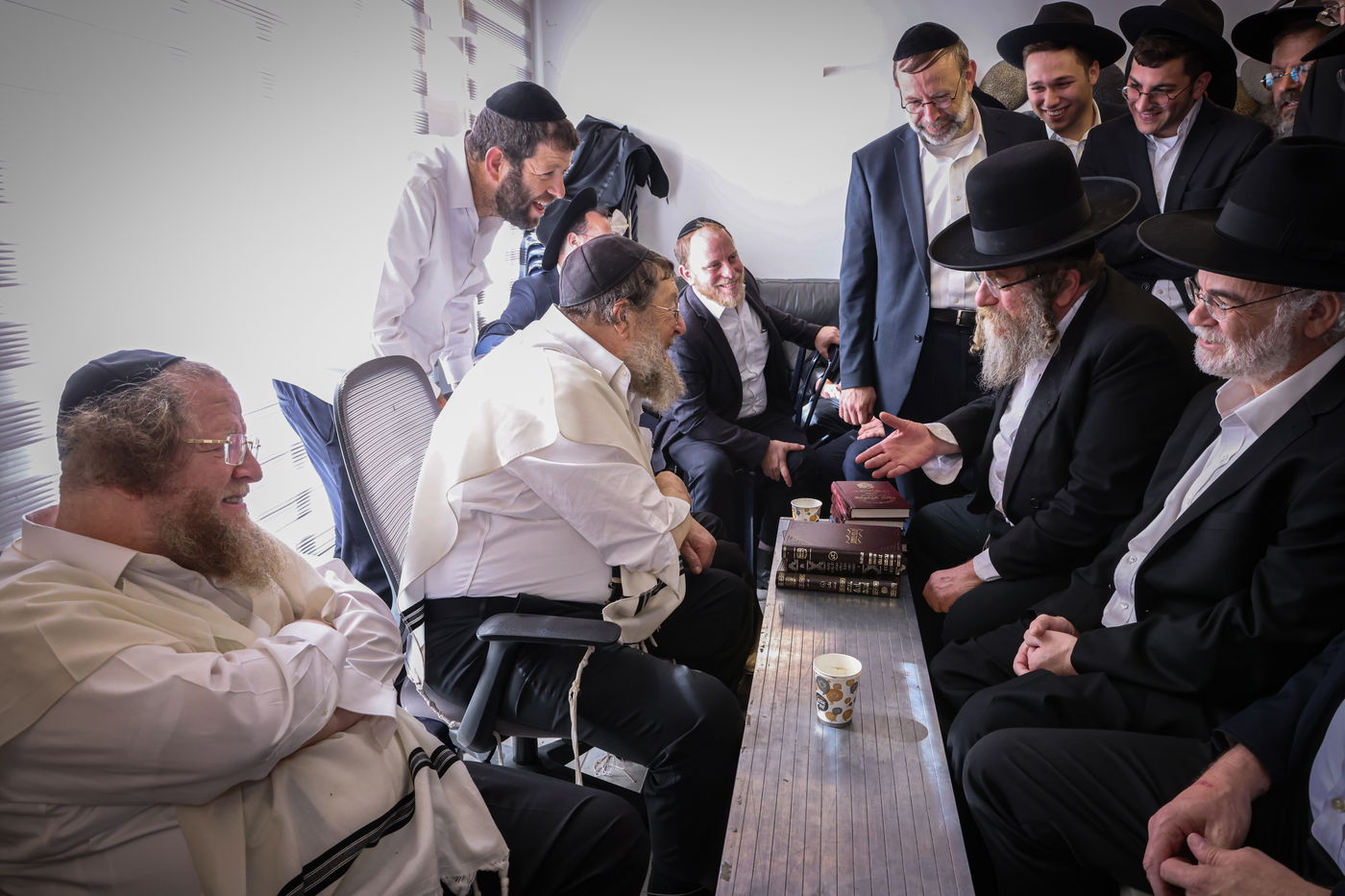 ניחום אבלים אצל הגרש"ב סורוצקין