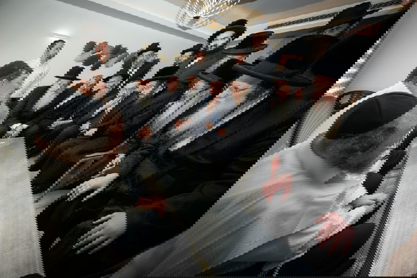 ניחום אבלים אצל הגרש"ב סורוצקין