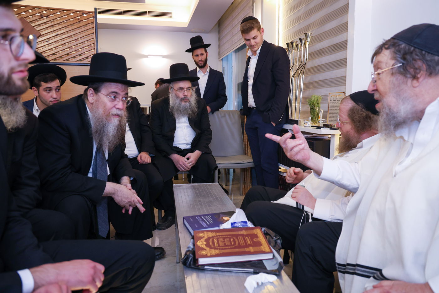 ניחום אבלים אצל הגרש"ב סורוצקין