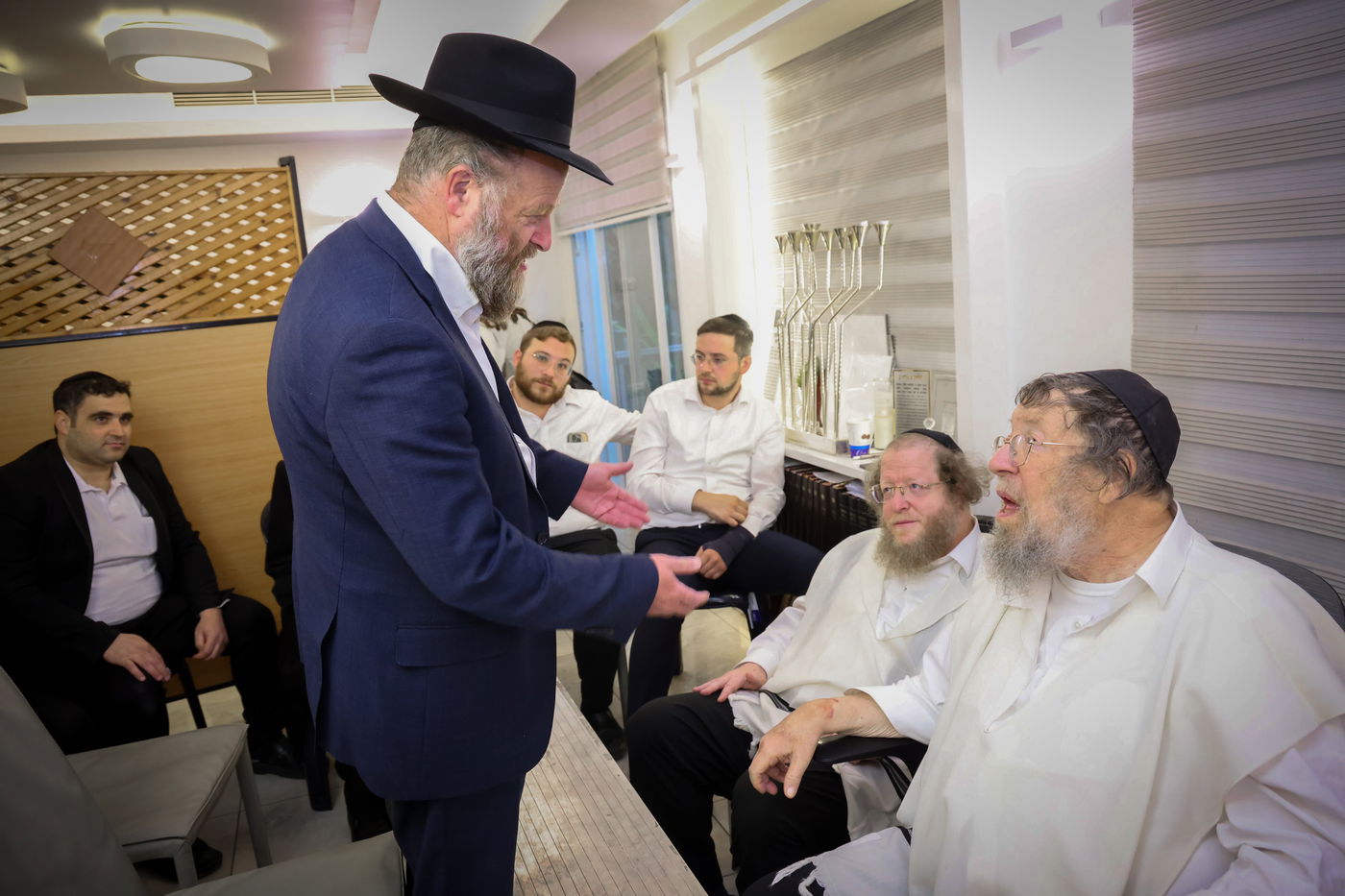 ניחום אבלים אצל הגרש"ב סורוצקין