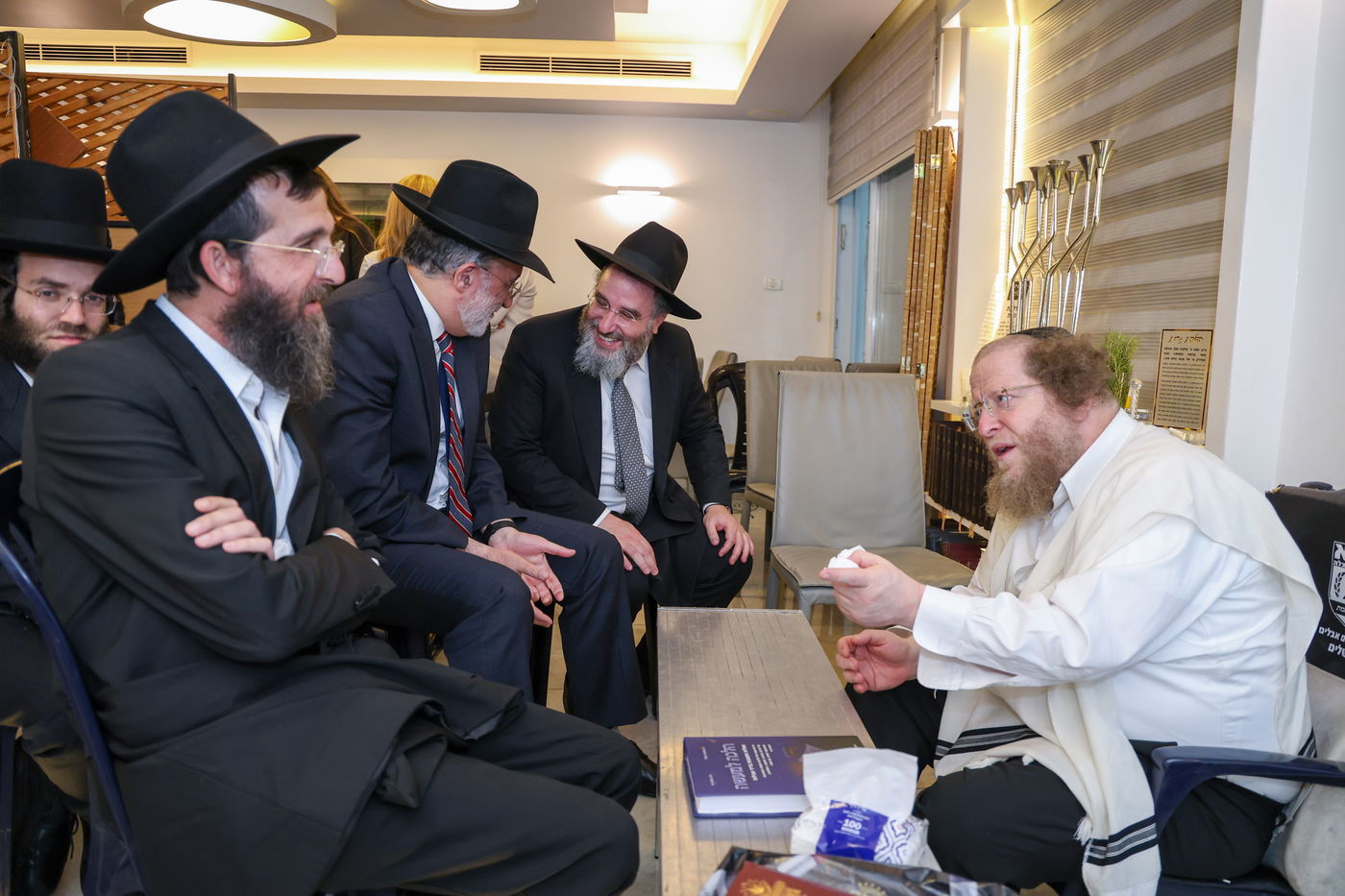 ניחום אבלים אצל הגרש"ב סורוצקין